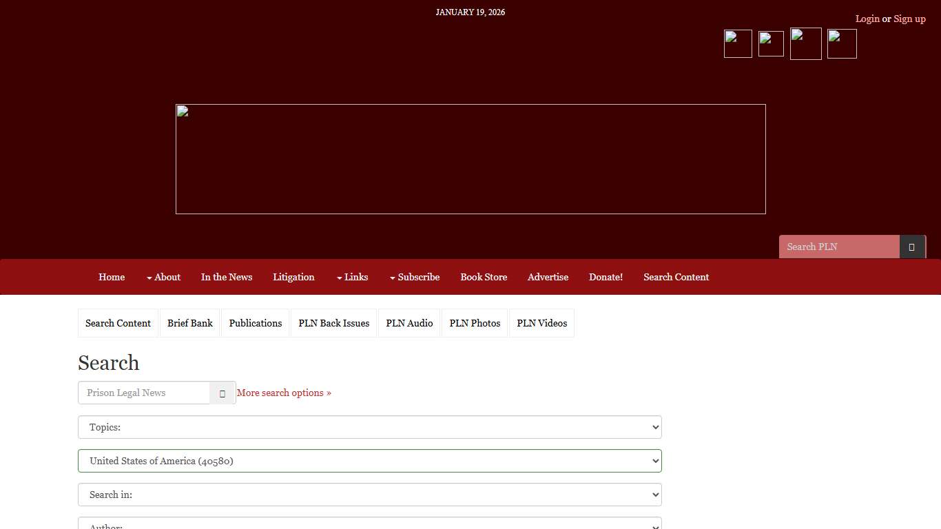 Search | Prison Legal News